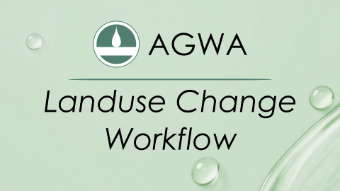 AGWA Course 4: Landuse Change Workflow 104